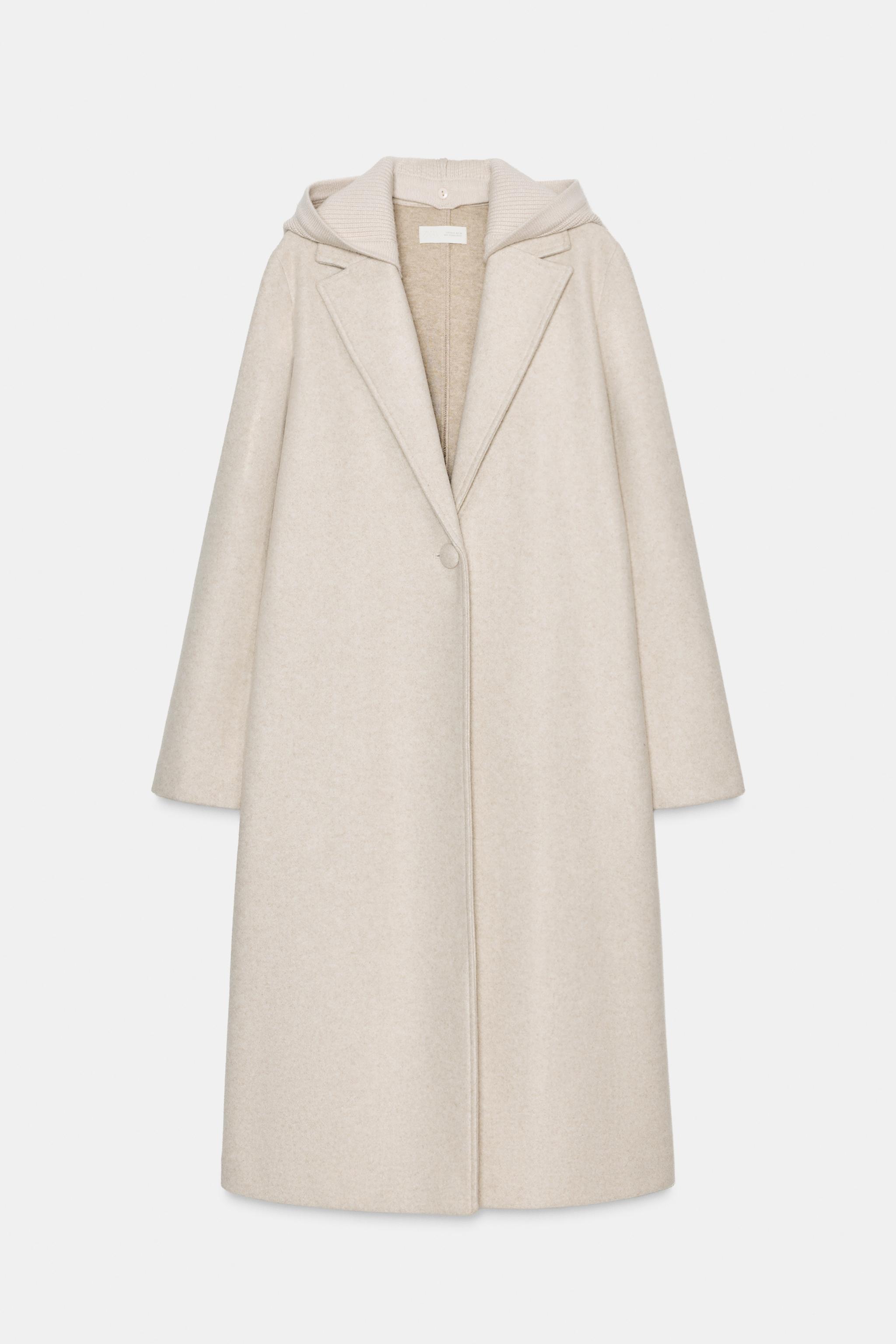 SOFT HOODED COAT